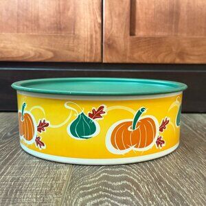 Tupperware One Touch Fall/Autumn Canister